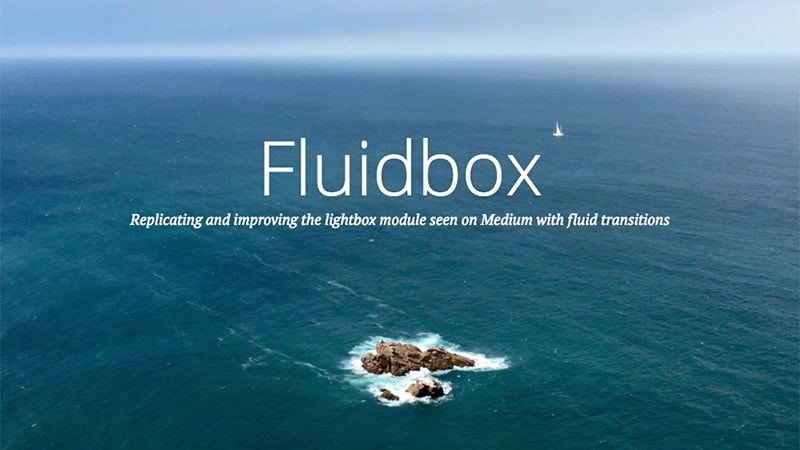 Fluidbox- jQuery Lightbox module