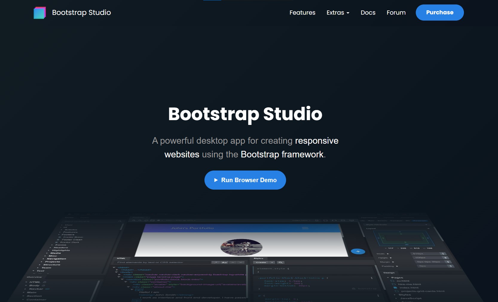 Bootstrap Studio - Powerful Bootstrap Editor and Builder