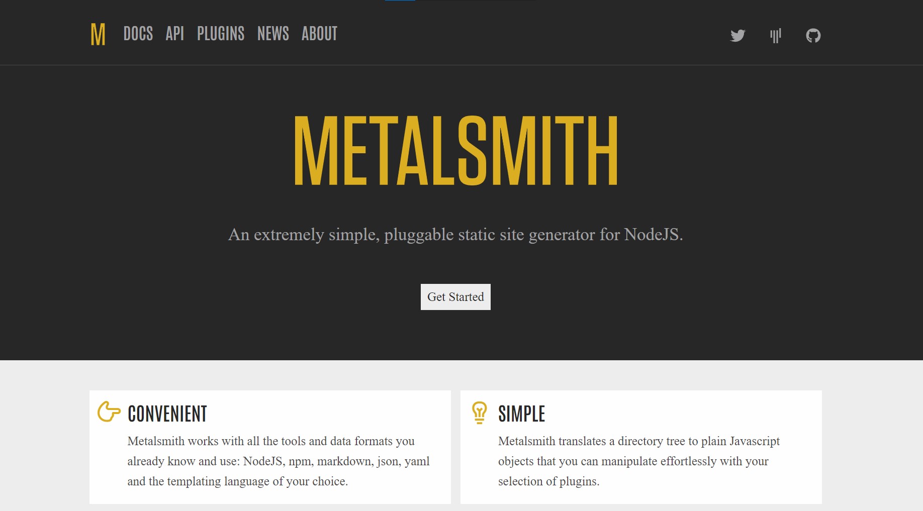 MeaSmith - static site generator for NodeJS