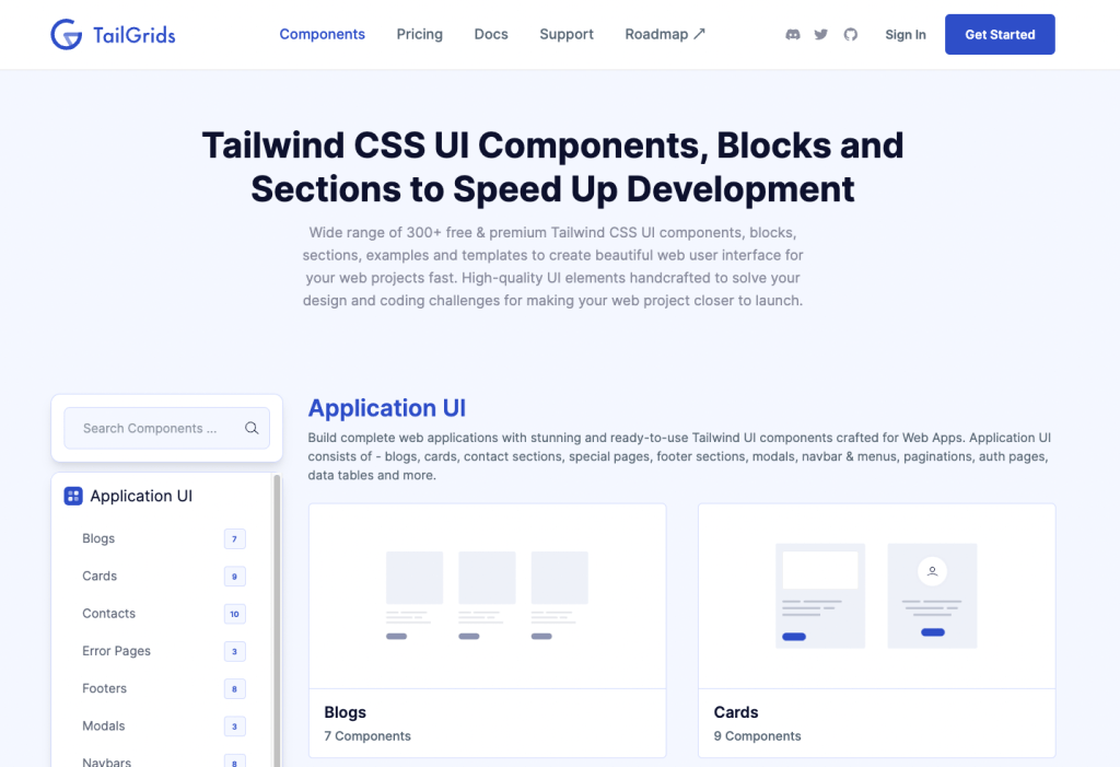 Tailgrids -  Tailwind Components 